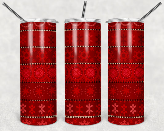 Christmas Wrapping Paper Red