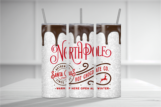 North Pole Hot Chocolate Company Tumbler - Version 1