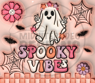 Spooky Vibes ghost — watermarked full artwork