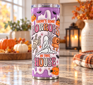 Theres Some Horrors in This House: ghosts and skeleton — kitchen lifestyle mockup
