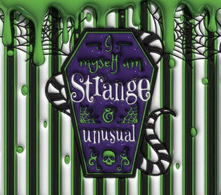 I Myself Am Strange and Unusual: coffin — flat artwork preview