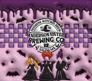 Witch Brewing: purple checkerboard — flat artwork preview