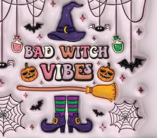 Bad Witch Vibes: witch accessories — flat artwork preview