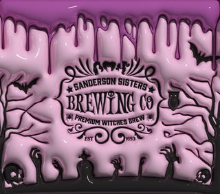 Witch Brewing: purple graveyard — flat artwork preview